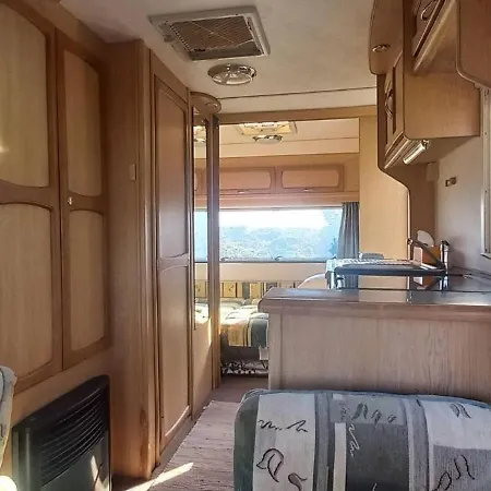 Holiday home A Very Neat Caravan For 4 With Amenities And View Of The Horses